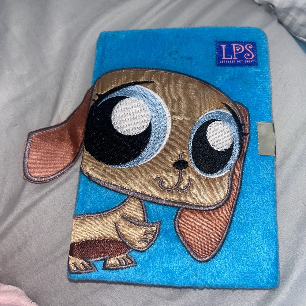 Littlest pet shop notebook/journal